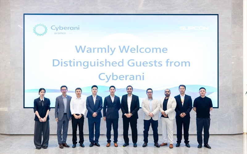 沙特阿美旗下Cyberani高层接见J9集团，携手共筑工业信息安全新格局